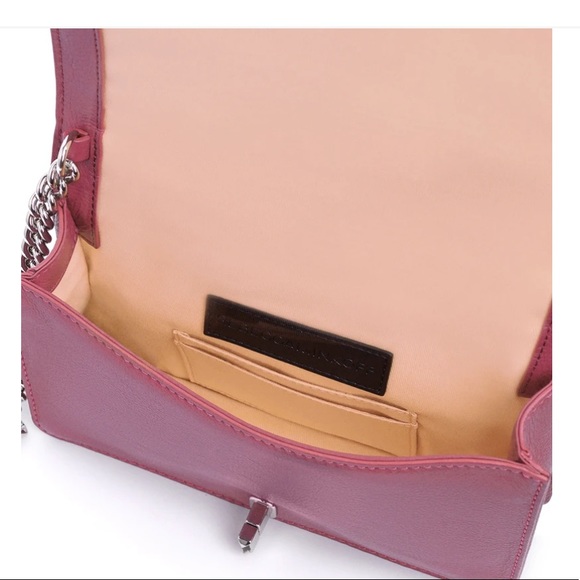 Rebecca Minkoff Small Love Crossbody Fig NWT - Picture 9 of 9